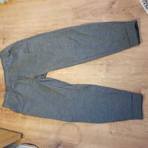 Nike Mens Therma-FIT Pants, Charcoal Heather/ Black. Size XL.